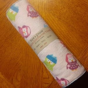 Upcycled Eco UNPaper Flannel Towels Roll 15 Count 11x12"